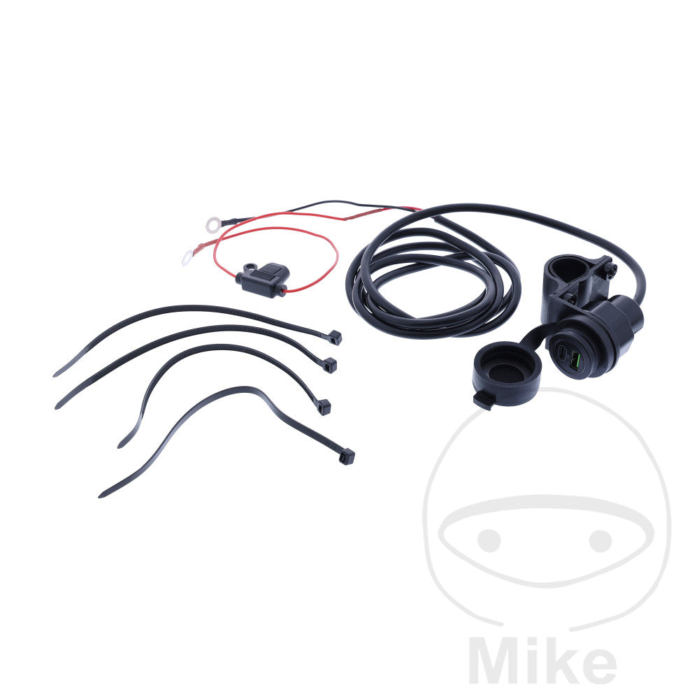 Enchufe doble USB JMP USB A+C 3A Quick CHARGE