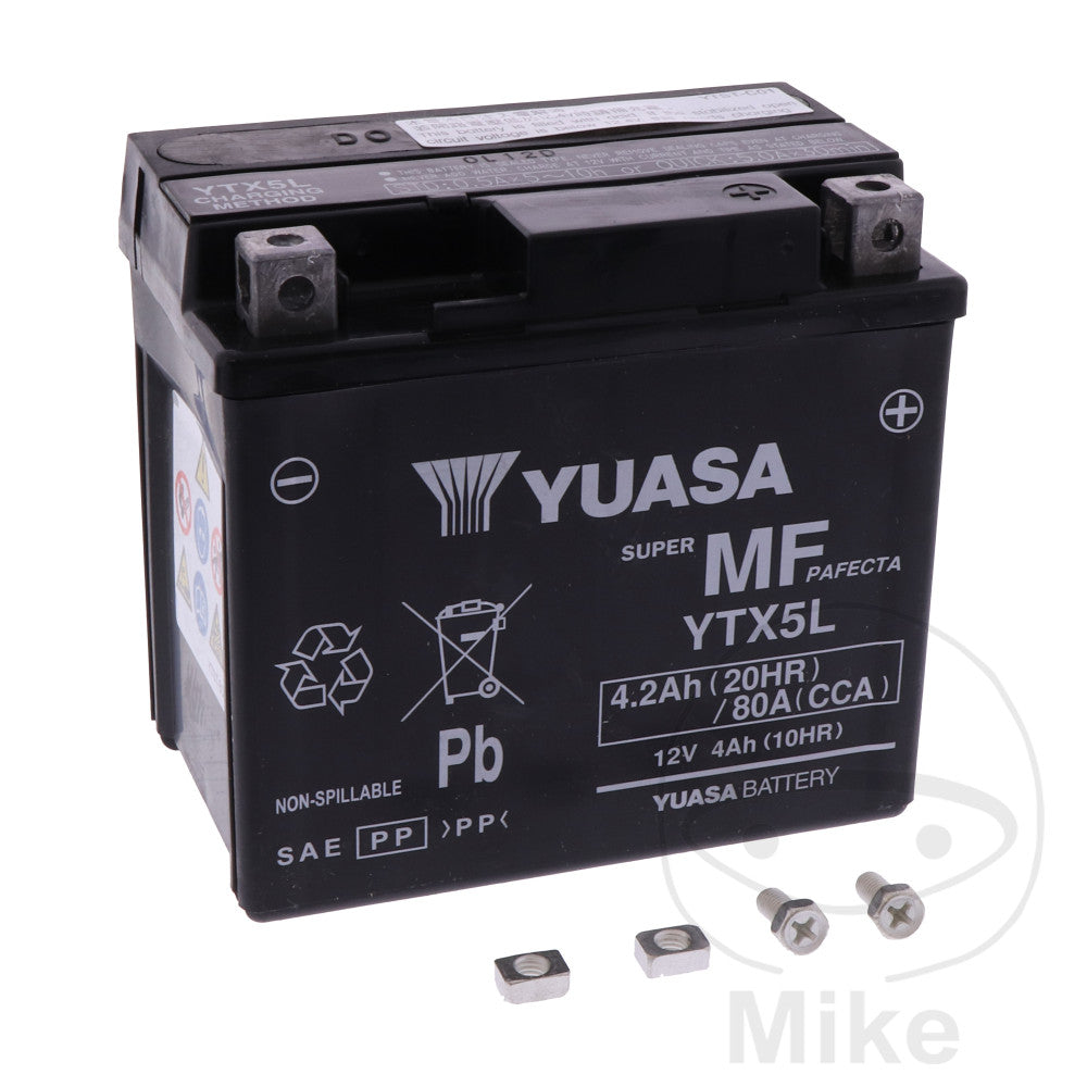 Batería moto YTX5L wet Yuasa