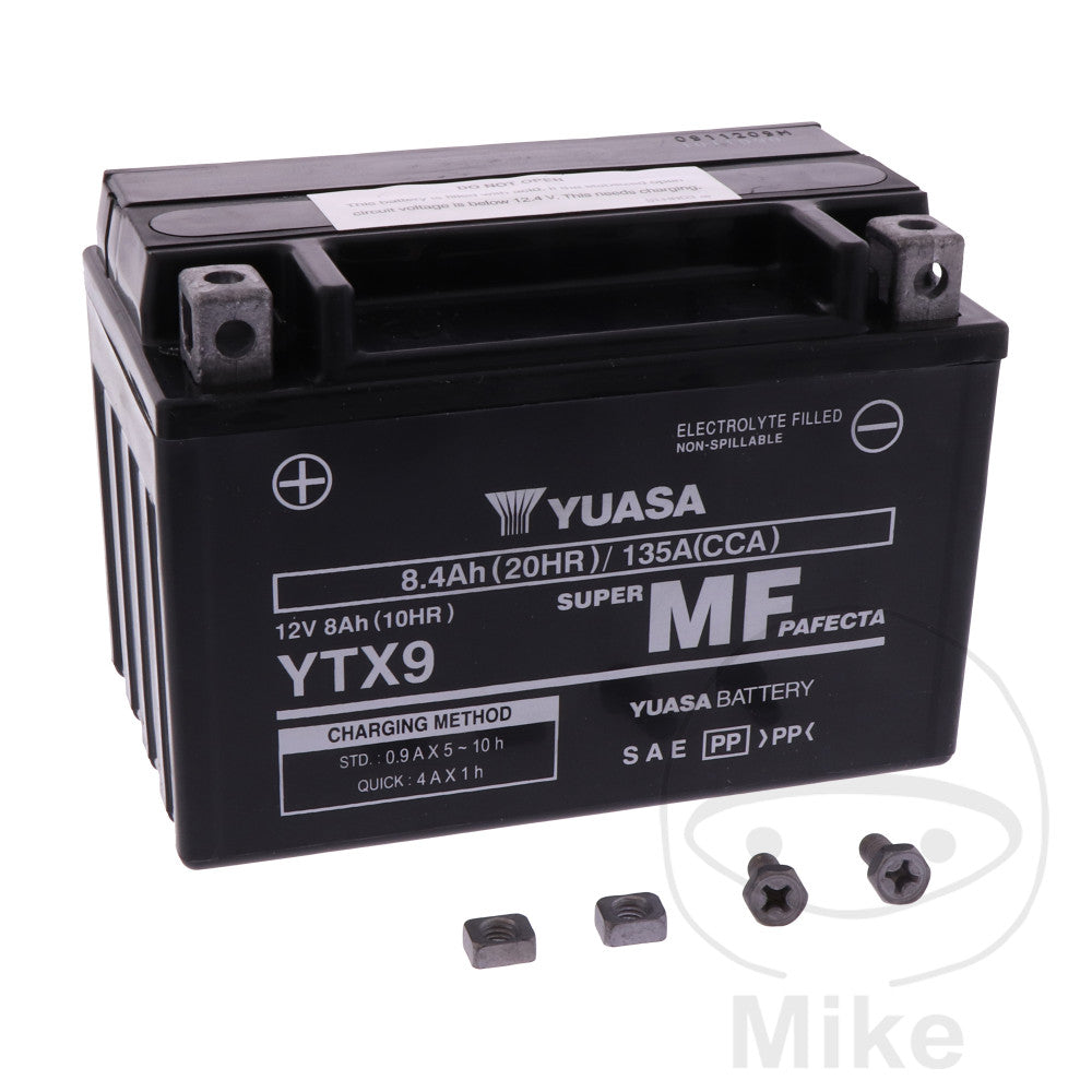 Batería moto YTX9 wet Yuasa