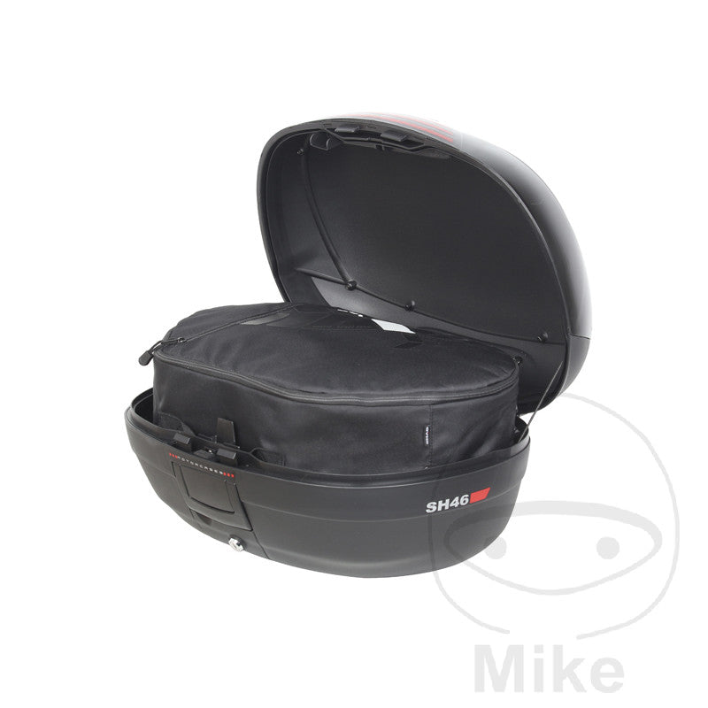 Shad SH46 Black Top Case 46 Liters with Rack