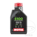 Aceite motor 10W40 4T 1 litro Motul HC-Sintético 5100