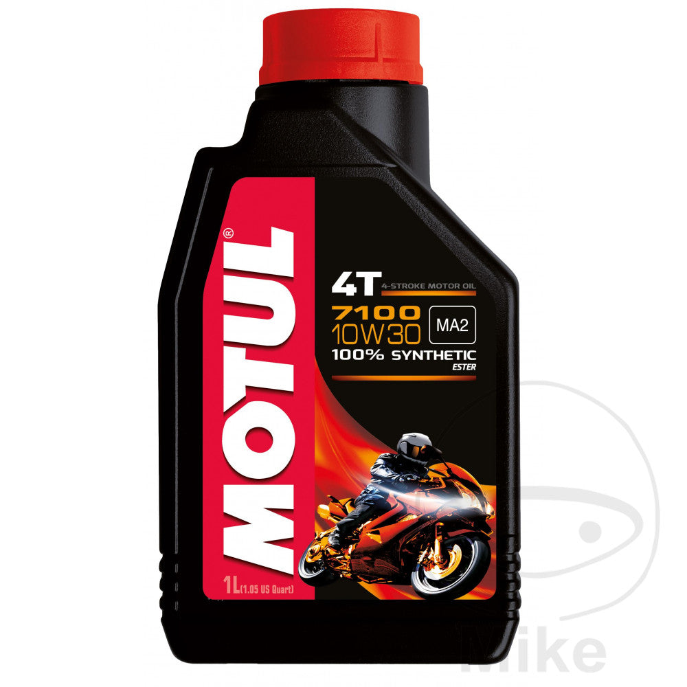 Motul 7100 10W30 4T 1 liter synthetic engine oil