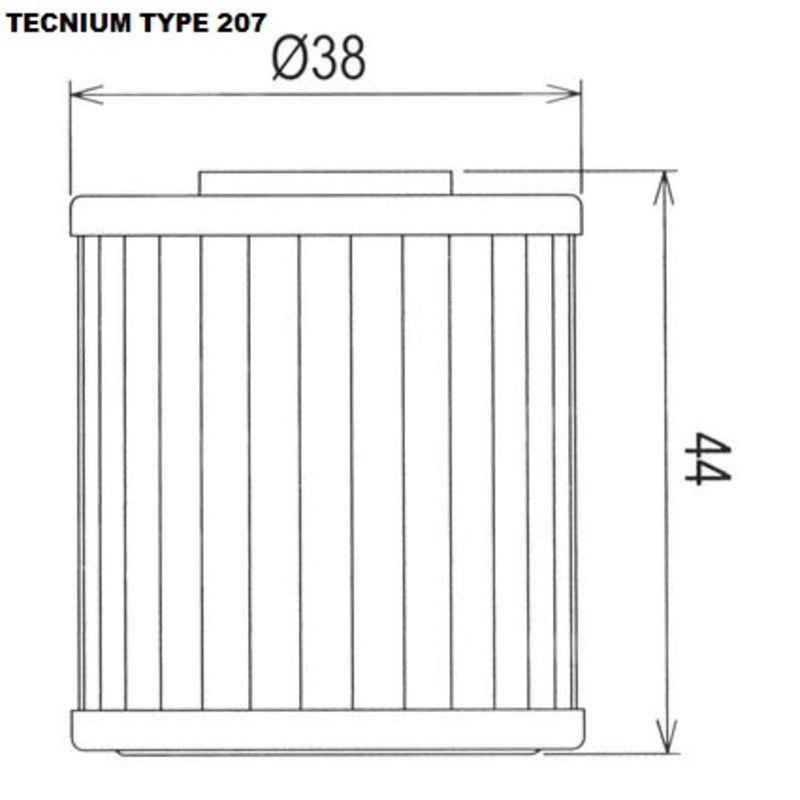 Filtro de aceite TECNIUM - 792800