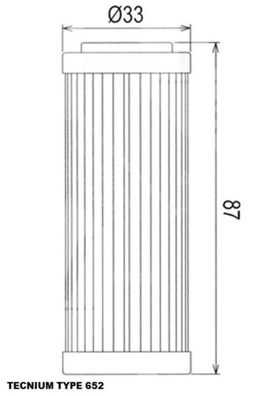 Filtro de aceite TECNIUM - 795803