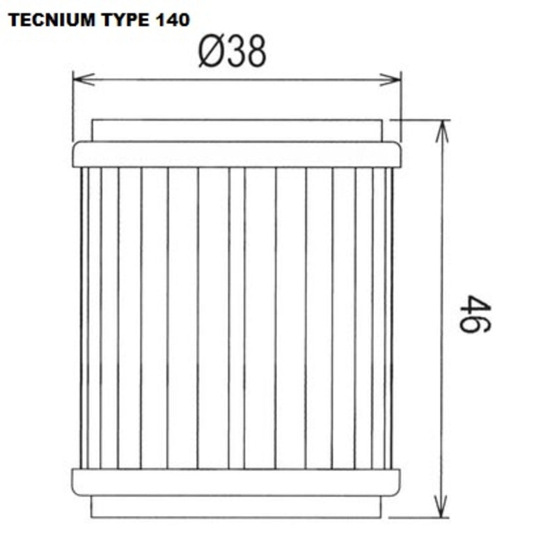 Filtro de aceite TECNIUM - 794805