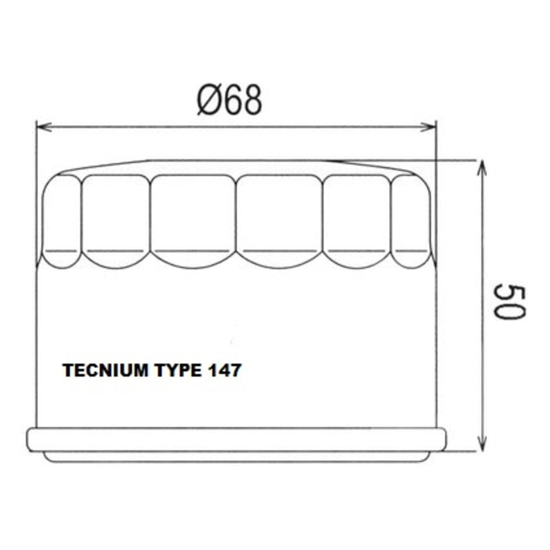 Filtro de aceite TECNIUM - 794803