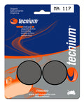 Pastillas de freno Tecnium MA117 Orgánicas