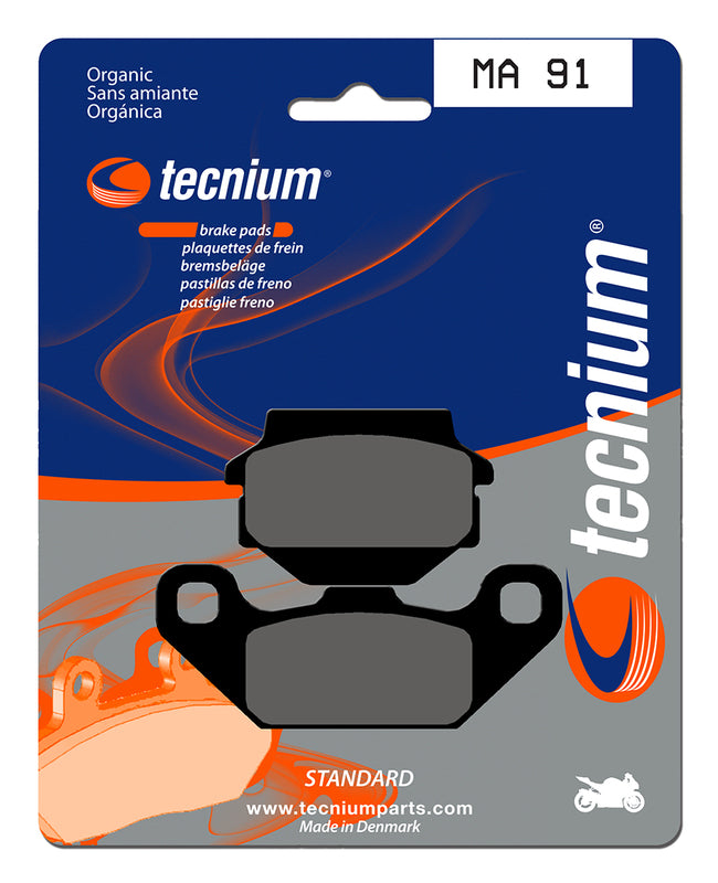 Pastillas de freno Tecnium MA91 Orgánicas