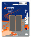 Pastillas de freno Tecnium MRR195 Sinterizadas competición
