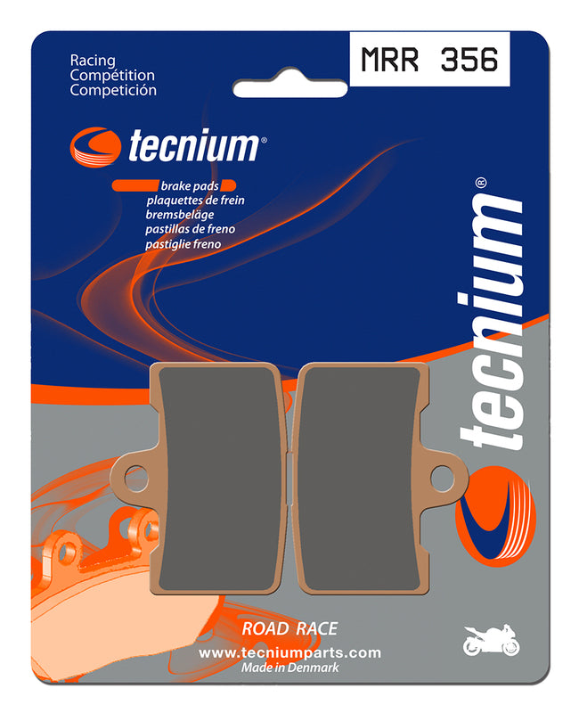 Pastillas de freno Tecnium MRR356 Sinterizadas competición