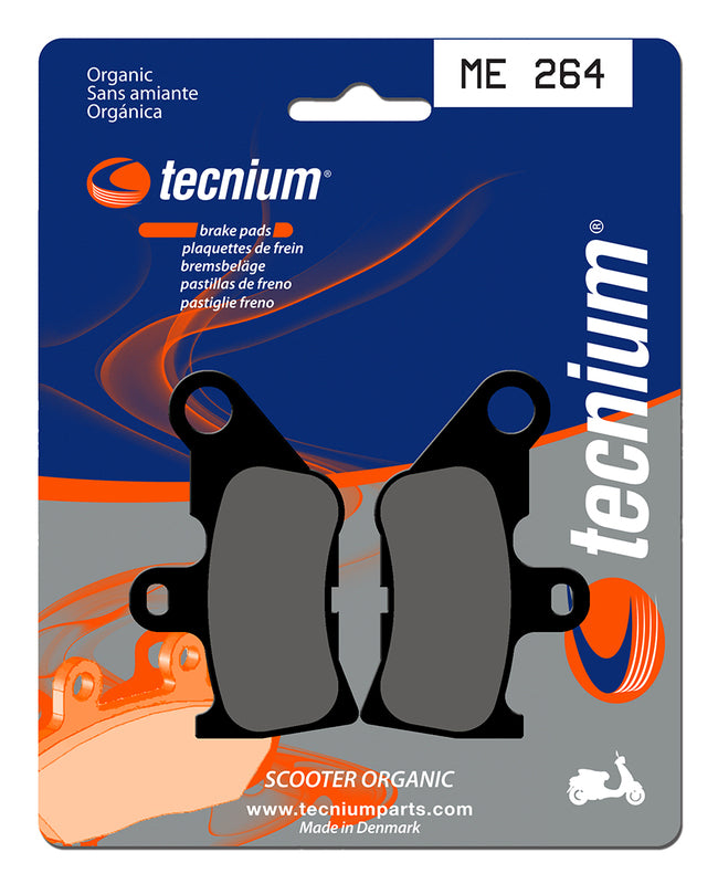 Pastillas de freno Tecnium Scooter orgánicas ME264