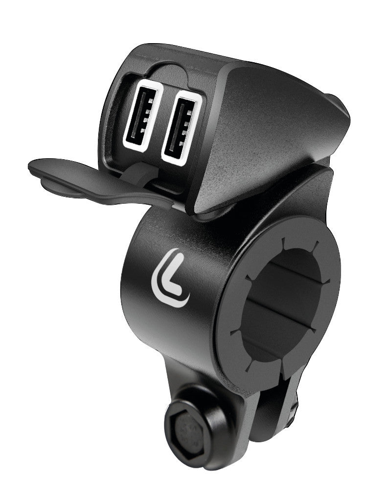USB-FIX TREK CARGADOR USB DOBLE RESISTENTE AL AGUA ULTRA FAST CHARGE - 5400 MA - 12/24V