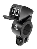 USB-FIX TREK CARGADOR USB DOBLE RESISTENTE AL AGUA ULTRA FAST CHARGE - 5400 MA - 12/24V