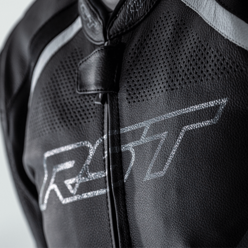RST Sabre Airbag – Chaqueta de Piel Premium con Airbag (Hombre)
