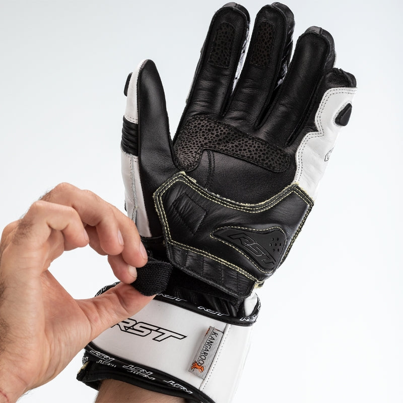 RST Tractech Evo 4 – Guante de Piel Racing (Hombre)