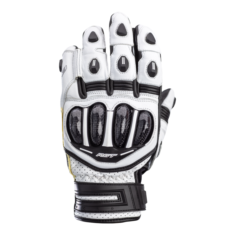 RST Tractech Evo 4 Short – Guante de Piel Racing Corto (Hombre)