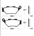 Pastillas de freno TECNIUM Supersport sinterizadas - MF483