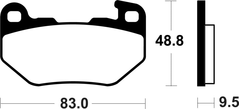Pastillas de freno TECNIUM Supersport sinterizadas - MR493