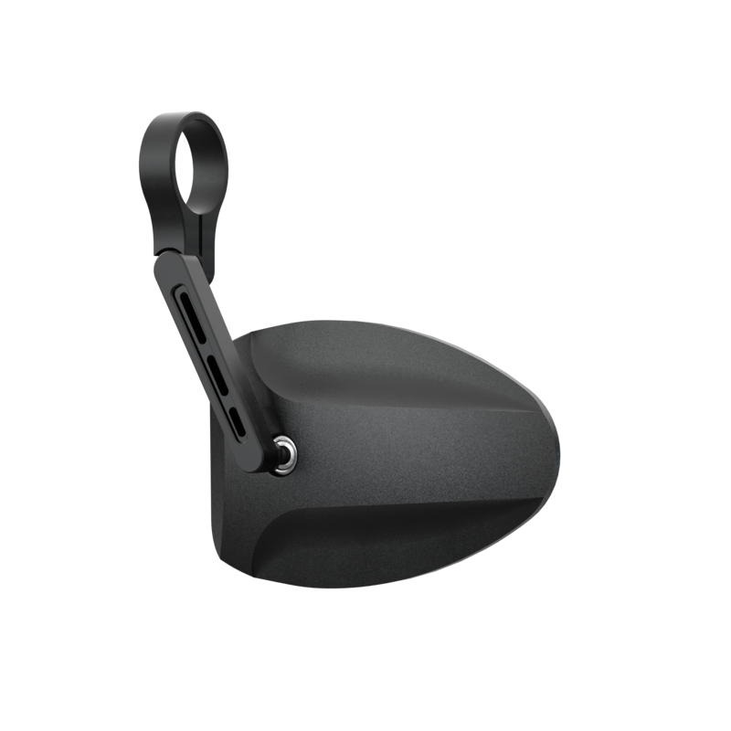 Retrovisor contrapeso de manillar HIGHSIDER pro Ferrara 2 - corto - negro - 1 pieza