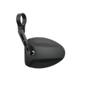 Retrovisor contrapeso de manillar HIGHSIDER pro Ferrara 2 - corto - negro - 1 pieza
