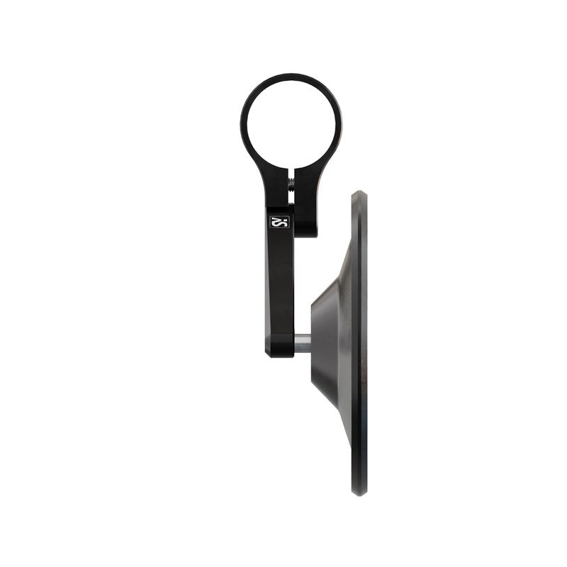 Retrovisor extremo de manillar HIGHSIDER smart Circula-S corto – negro mate – 1 pza