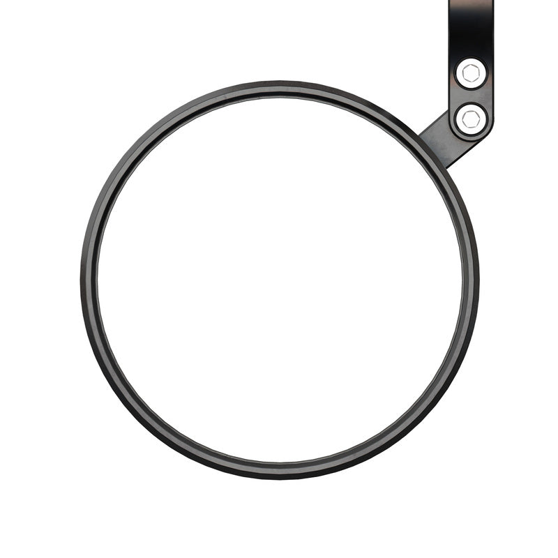 Retrovisor extremo de manillar HIGHSIDER smart Circula-S corto – negro mate – 1 pza
