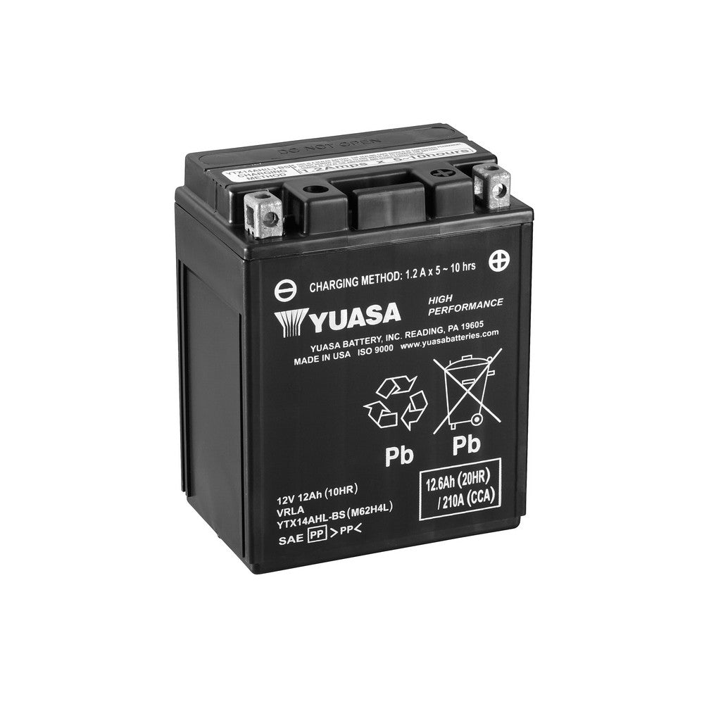 Batería Yuasa Alto Rendimiento Sin Mantenimiento YTX14AHL-BS Cp