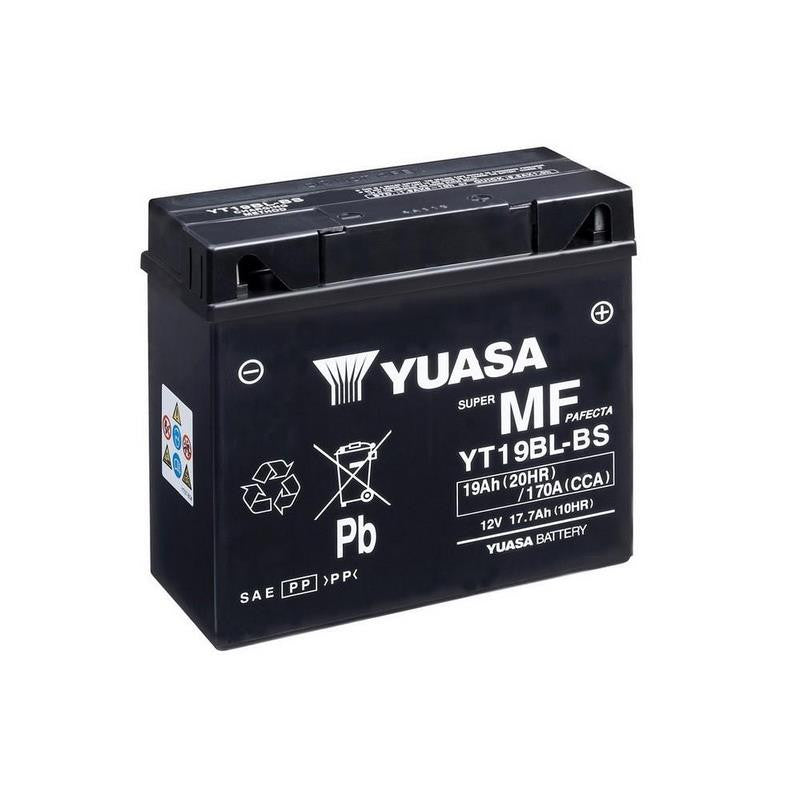 Batería Yuasa Sin Mantenimiento Combi Pack YT19BL-BS Cp