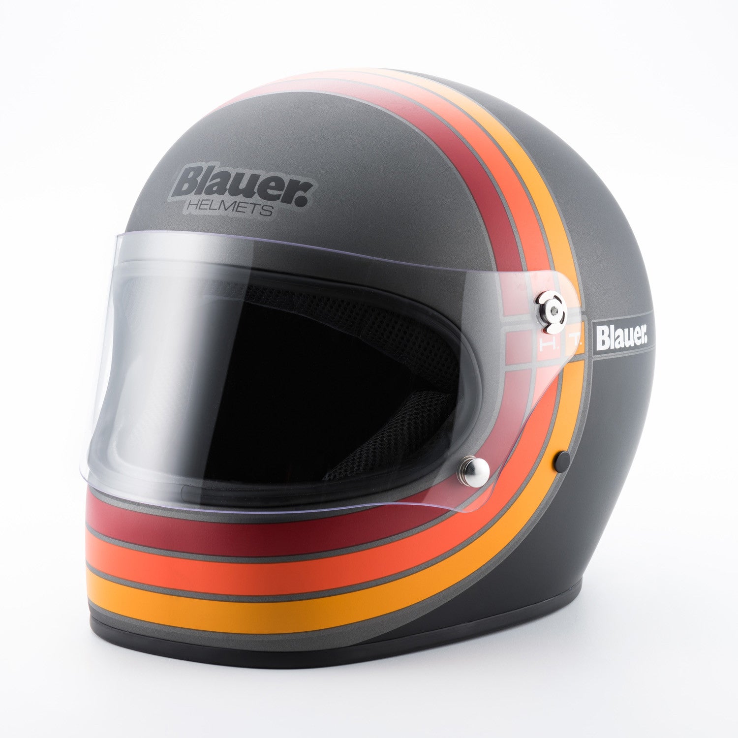 CASCO BLAUER 80´S TITANIO MATE