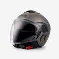 CASCO BLAUER DEMI JET DJ-01 MONOCOLOR GRIS MATE