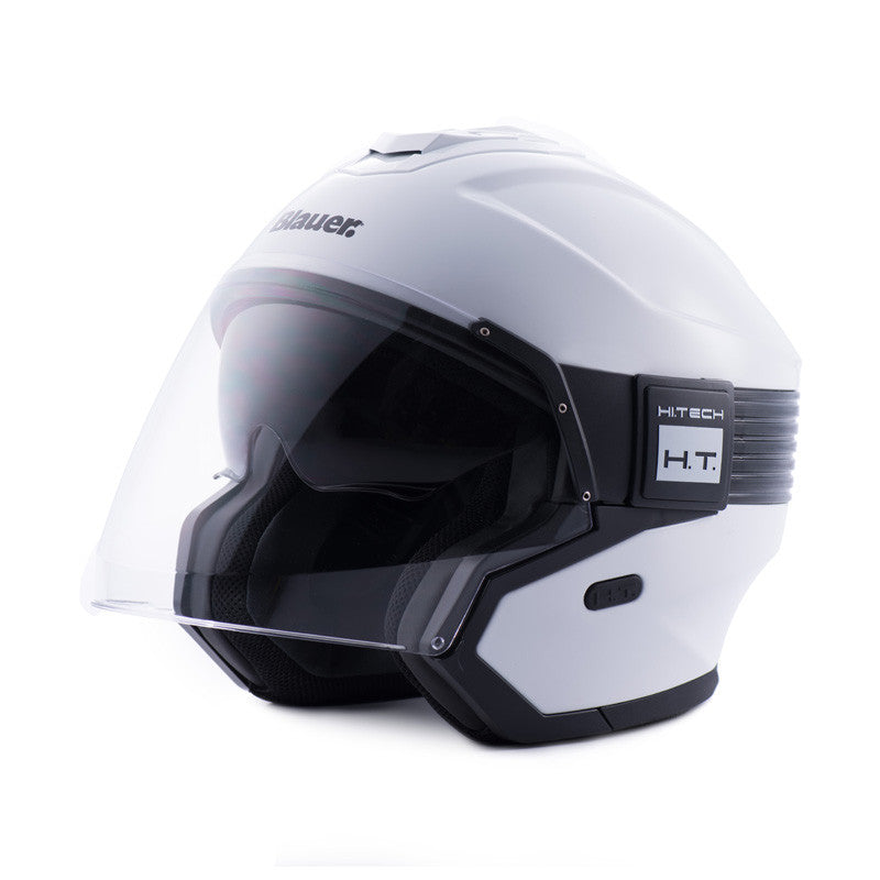 CASCO BLAUER HACKER BLANCO / NEGRO
