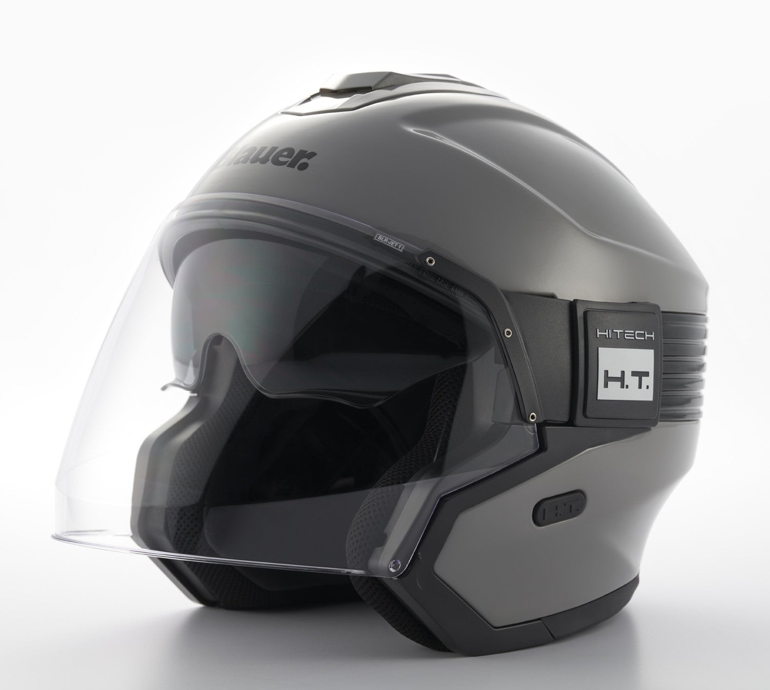 CASCO BLAUER HACKER BTR GRIS / NEGRO