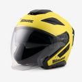 CASCO BLAUER JET JJ-01 MONOCOLOR AMARILLO MATE