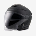 CASCO BLAUER JET JJ-01 MONOCOLOR NEGRO MATE