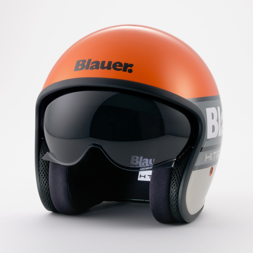 CASCO BLAUER PILOT 4.0 NARANJA / GRIS