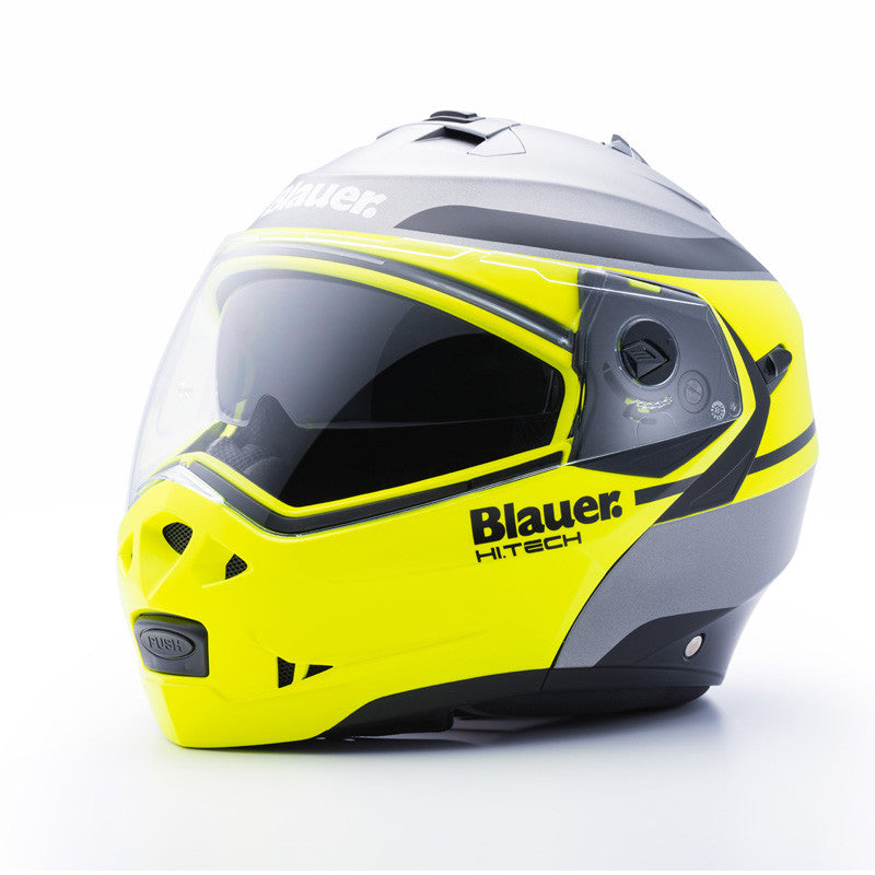 CASCO BLAUER SKY 2 TITANIUM MATE / AMARILLO / NEGRO