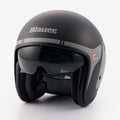 CASCO BLAUER PILOT 06 GO NEGRO / TITANIO MATE