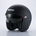 CASCO BLAUER PILOT 06 MONOCOLOR NEGRO MATE