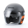 CASCO BLAUER POD 06 H.T. TITANIO / NARANJA