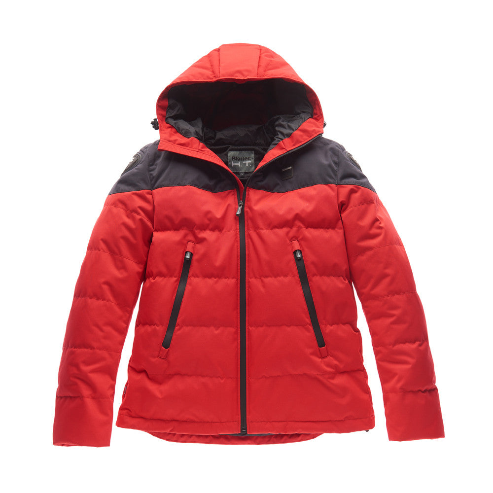 CHAQUETA BLAUER EASY WINTER MAN 2.0 ROJO / AZUL