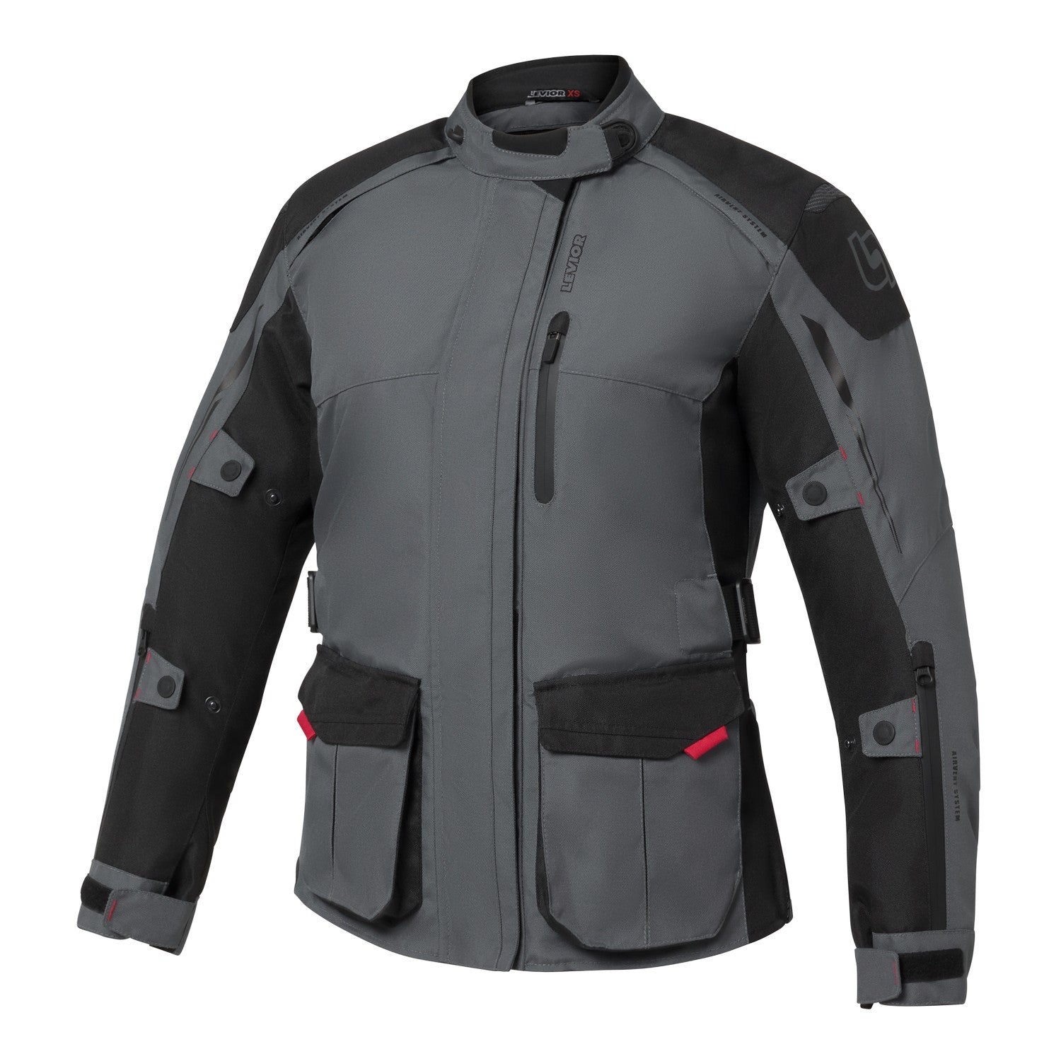 CHAQUETA LEVIOR GAMAN 2 WOMAN WP ANTRACITA / NEGRO
