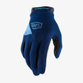 GUANTES 100% RIDECAMP AZUL MARINO