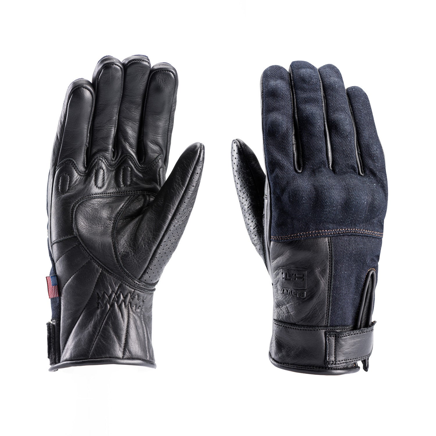 GUANTES BLAUER COMBO DENIM